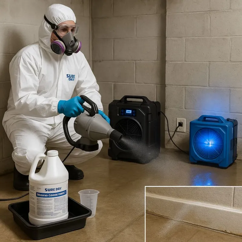Sanitization and Odor Removal process in Mitchell, IL