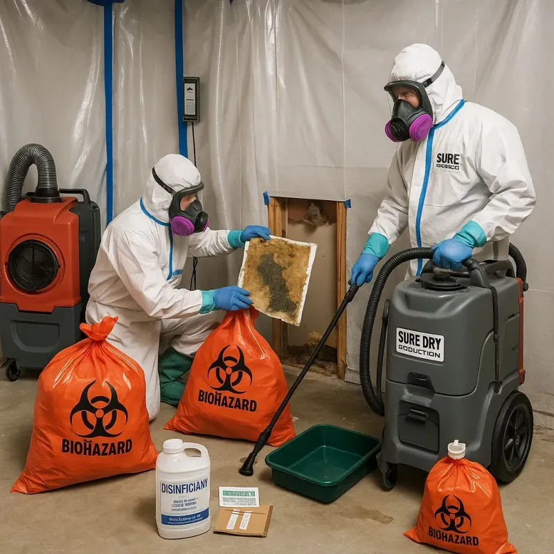 Contaminated Water Handling Protocols process in Mitchell, IL